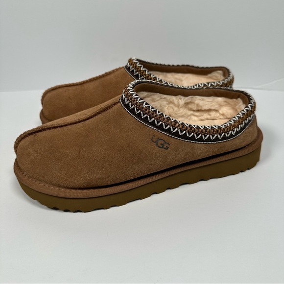UGG Women’s Chestnut Tasman Slippers Size 8 - Picture 3 of 8